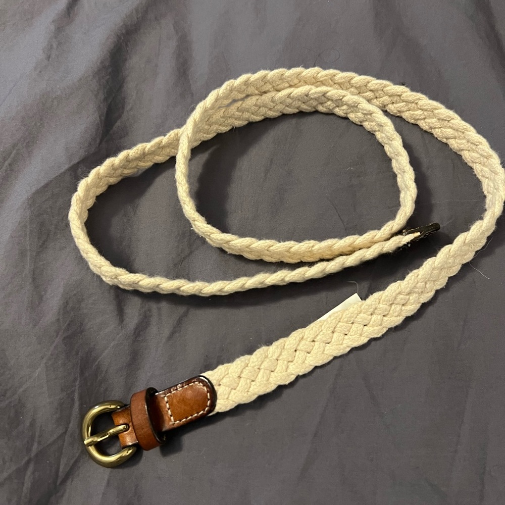 J. Crew cotton belt